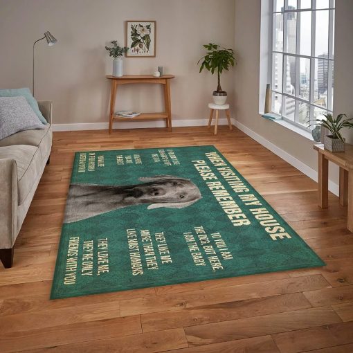 Gearhumans Gearhuman 3D Weimaraner Dog Carpet GV240319 Square Carpet