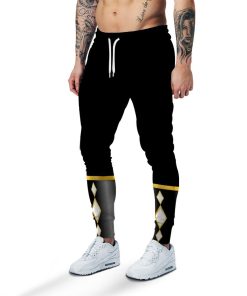 Gearhumans Gearhuman 3D White Ninja Mighty Morphin Power Rangers Custom Sweatpants Apparel GJ240314 Sweatpants Sweatpants S