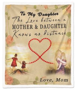 Gearhumans Gearhuman The love between a mother and daughter knows no distance Blanket GH260319 Blanket Blanket M(51''x59'')