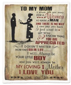 Gearhumans Gearhuman To My Mom Blanket GH260322 Blanket Blanket M(51''x59'')