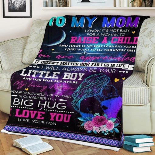 Gearhumans To My Mom Blanket 2 Gearhumans Gearhuman To My Mom Blanket GH260329 Blanket