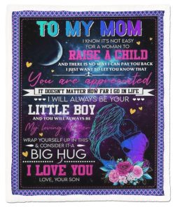 Gearhumans Gearhuman To My Mom Blanket GH260329 Blanket Blanket M(51''x59'')