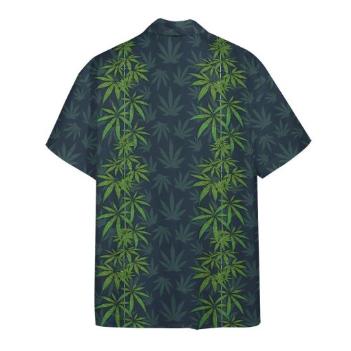 Gearhumans Gearhumsn 3D Cannabis Leaves Hawaii Shirt ZK1305219 Hawai Shirt