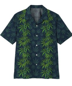 Gearhumans Gearhumsn 3D Cannabis Leaves Hawaii Shirt ZK1305219 Hawai Shirt Short Sleeve Shirt S 