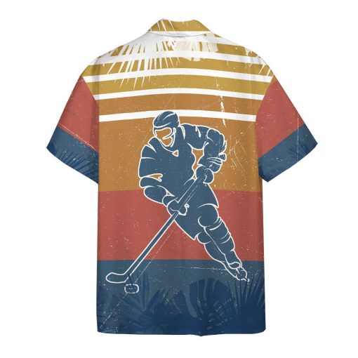 Gearhumans Gearhumsn 3D Hockey Hawaii Shirt ZZ1105212 Hawai Shirt