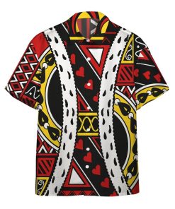Gearhumans Gearhumsn 3D King of Hearts Charles Hawaii Shirt ZC22042129 Hawai Shirt Short Sleeve Shirt S 
