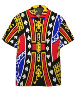Gearhumans Gearhumsn 3D King of Spades David Hawaii Shirt ZC22042126 Hawai Shirt Short Sleeve Shirt S 