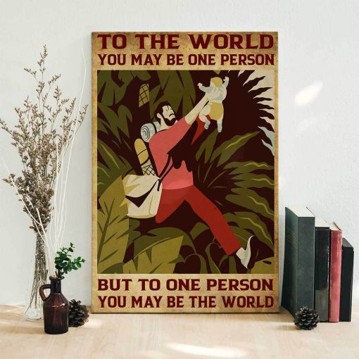 Gearhumans Gearhumsn 3D The World To One Person Canvas ZK1405217 Canvas