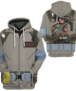 Gearhumans Ghostbusters 1984 Spengler Cosplay Custom Tshirt Hoodie Apparel GV190110 3D Apparel 
