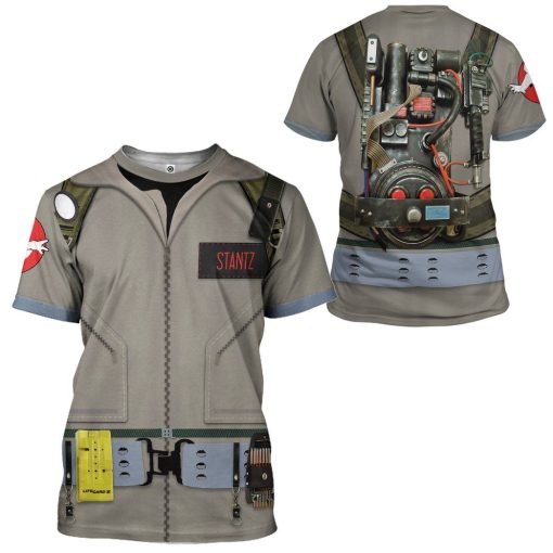 Gearhumans Ghostbusters 1984 Stantz Cosplay Custom Tshirt Hoodie Apparel GV190114 3D Apparel
