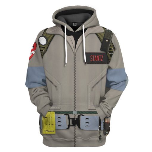 Gearhumans Ghostbusters 1984 Stantz Cosplay Custom Tshirt Hoodie Apparel GV190114 3D Apparel Hoodie S