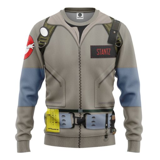 Gearhumans Ghostbusters 1984 Stantz Cosplay Custom Tshirt Hoodie Apparel GV190114 3D Apparel Long Sleeve S