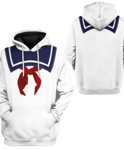 Gearhumans Ghostbusters Stay Puft Marshmallow Man Cosplay Custom Tshirt Hoodie Apparel GV190113 3D Apparel 