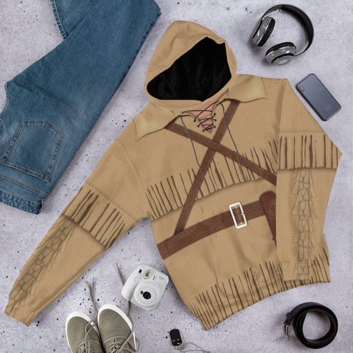 Gearhumans Hoodie Custom Daniel Boone Apparel HD-TA2091902 3D Apparel
