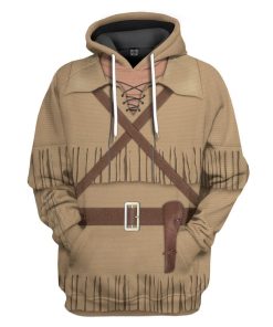 Gearhumans Hoodie Custom Daniel Boone Apparel HD-TA2091902 3D Apparel Hoodie S 
