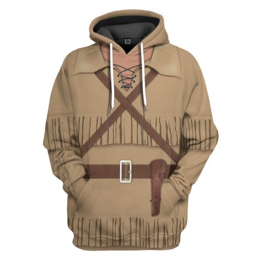 Gearhumans Hoodie Custom Daniel Boone Apparel HD-TA2091902 3D Apparel Hoodie S
