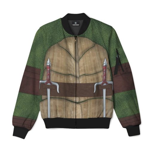 Gearhumans Hoodie NYLON-BLEND BOMBER JACKET JOHN ADAMS HD-DT0491927-BJK Bomber Jacket Bomber S