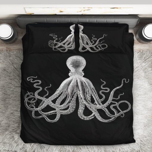 Gearhumans King Octopus Custom Bedding Set 8 Gearhumans King Octopus Custom Bedding Set GO06072117 Bedding Set