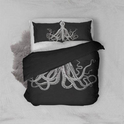 Gearhumans King Octopus Custom Bedding Set 6 Gearhumans King Octopus Custom Bedding Set GO06072117 Bedding Set Twin 3PCS