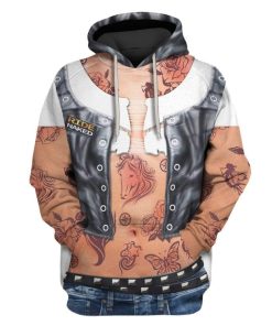 Gearhumans Ladies Tattoo Custom T-shirt - Hoodies Apparel HD-GH20365 3D Apparel Hoodie S 
