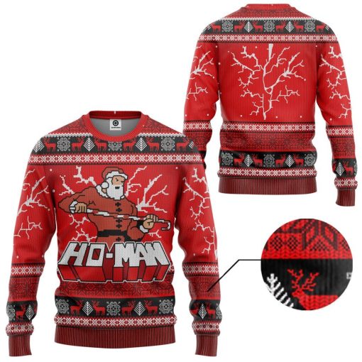 Gearhumans MAN Ugly Christmas Sweater Custom Tshirt Hoodie Apparel GV301014 3D Apparel