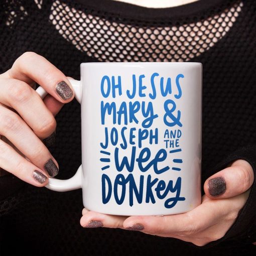 Gearhumans Oh Jesus Mary and Joseph And The Wee Donkey 3D Mug ZK1105211 Mug