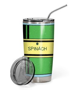 Gearhumans Popeye And Spinach Custom Design Vacuum Insulated Tumbler GV27057 Tumbler 20oz