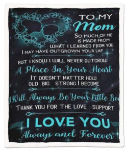 Gearhumans To my mom so much of me is made from what I learned from you blanket GH260324 Blanket Blanket M(51''x59'')
