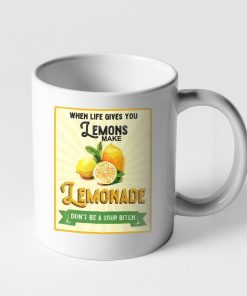 Gearhumans When Life Gives You Lemons Make Lemonade Mug ZK2405212 Mug 11oz 