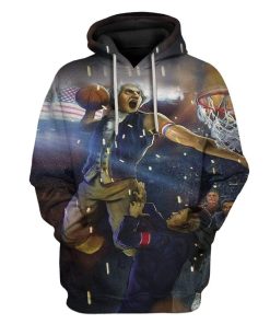 George Washington Abe Lincoln Custom T-Shirts Hoodies Apparel HI-QM1912193 3D Custom Fleece Hoodies Hoodie S 