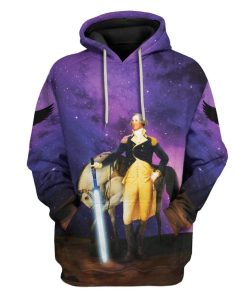George Washington Star Sword Custom T-Shirts Hoodies Apparel HI-TA1212194 3D Custom Fleece Hoodies Hoodie S 