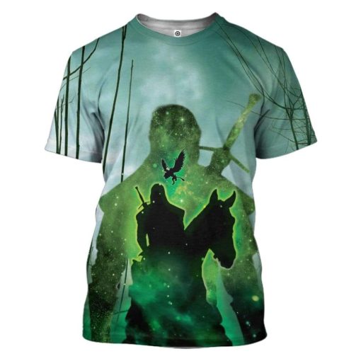Geralt Custom T-Shirts Hoodies Apparel MV-TA2412194 3D Custom Fleece Hoodies T-Shirt S