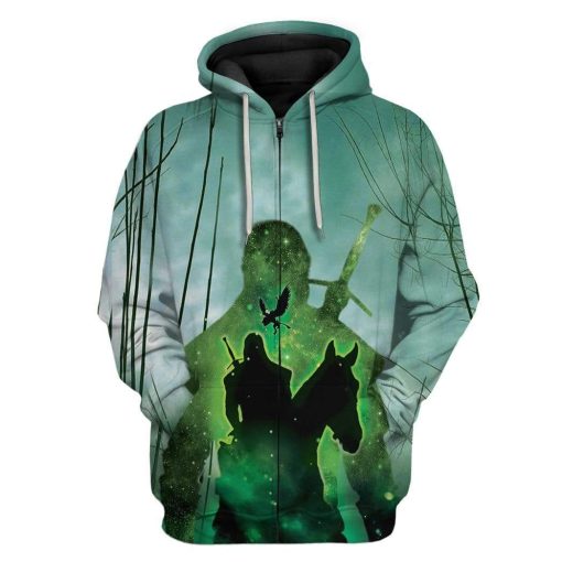 Geralt Custom T-Shirts Hoodies Apparel MV-TA2412194 3D Custom Fleece Hoodies Zip Hoodie S
