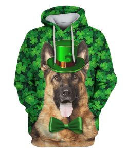 German shepherd Custom Hoodies Apparel HD-PET110421 3D Custom Fleece Hoodies Hoodie S 