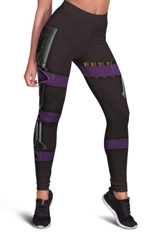 Girls with guns Full-print Leggings HD-20033-LEG Leggings Leggings S