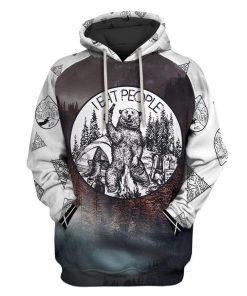 Go outside in the forest Custom Hoodies Apparel HD-GH20015 3D Custom Fleece Hoodies Hoodie S 
