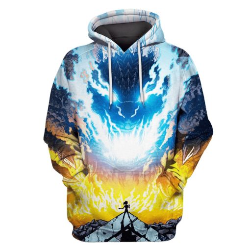 Godzilla Rulers of Earth Custom Hoodies Apparel HD-MV110615 3D Custom Fleece Hoodies Hoodie S