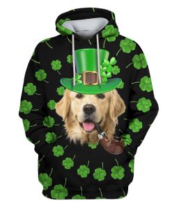Golden Retriever Custom Hoodies Apparel HD-PET110444 3D Custom Fleece Hoodies Hoodie S 