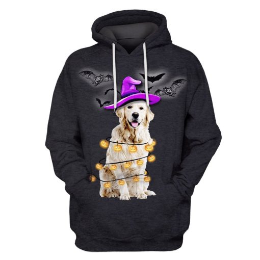 golden retriever Hoodies - T-Shirts Apparel PET101115 3D Custom Fleece Hoodies Hoodie S