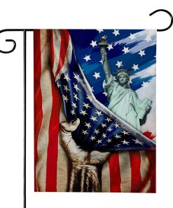 Grearhumans 3D Statue Of Liberty America Custom Flag GW2406213 House Flag House Flag S 
