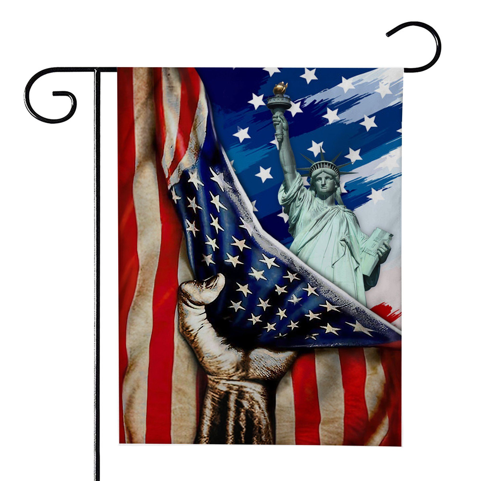 Grearhumans 3D Statue Of Liberty America Custom Flag 5 Grearhumans 3D Statue Of Liberty America Custom Flag GW2406213 House Flag House Flag S