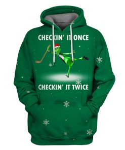 Grinch merry christmas Custom T-shirt - Hoodies Apparel HD-MV110657 3D Custom Fleece Hoodies Hoodie S 