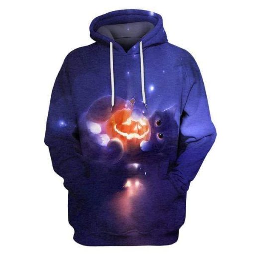 Halloween Hoodies T-Shirt Apparel NM060200 3D Custom Fleece Hoodies Hoodie S