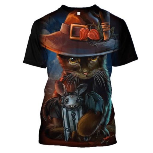 Halloween Hoodies T-Shirt Apparel NM060201 3D Custom Fleece Hoodies T-Shirt S