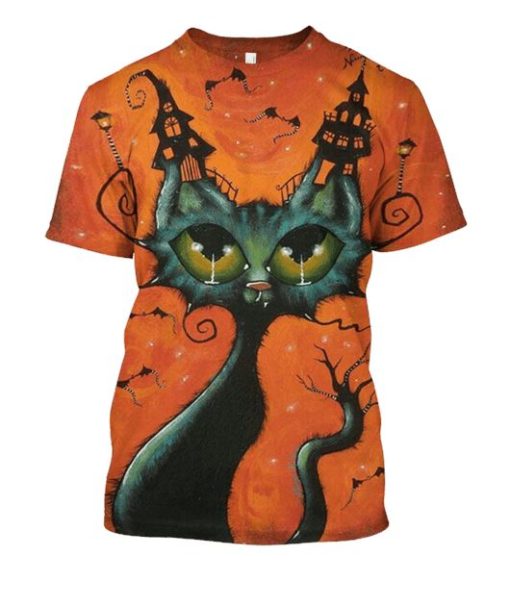 Halloween Hoodies T-Shirt Apparel NM060205 3D Custom Fleece Hoodies T-Shirt S