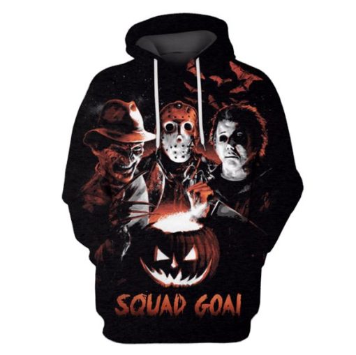 Halloween Hoodies T-Shirt Apparel NM060208 3D Custom Fleece Hoodies Hoodie S