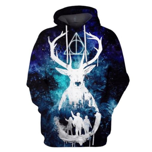 Halloween Hoodies T-Shirt Apparel NM060210 3D Custom Fleece Hoodies Hoodie S