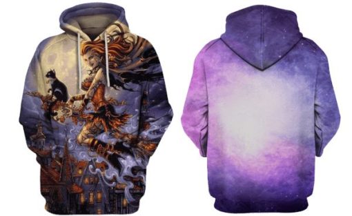 Halloween Hoodies T-Shirt Apparel NM060212 3D Custom Fleece Hoodies