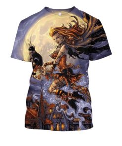 Halloween Hoodies T-Shirt Apparel NM060212 3D Custom Fleece Hoodies T-Shirt S 