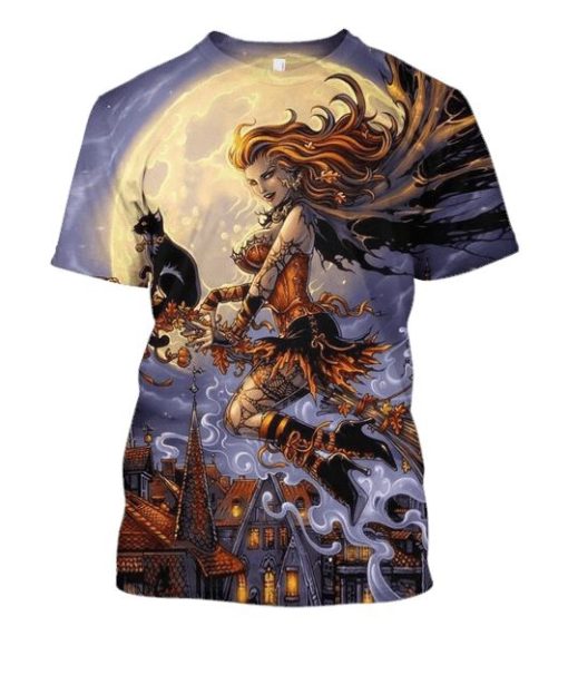 Halloween Hoodies T-Shirt Apparel NM060212 3D Custom Fleece Hoodies T-Shirt S